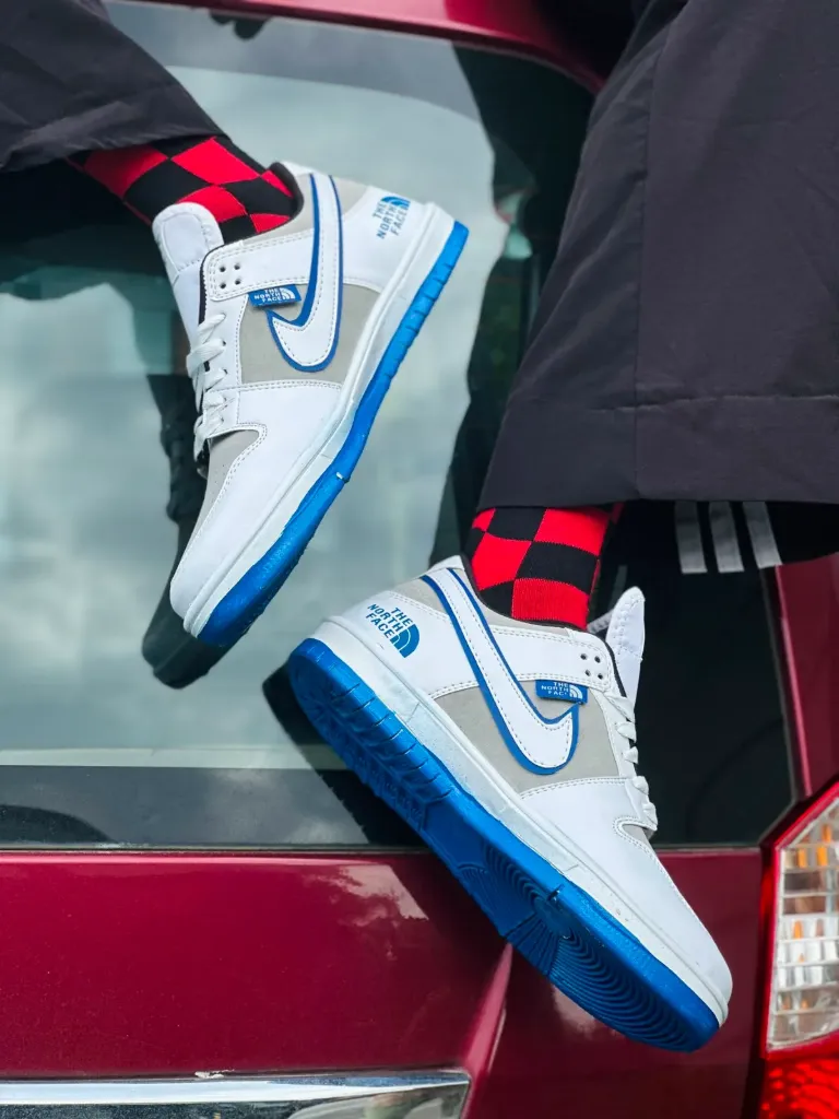 North face blue