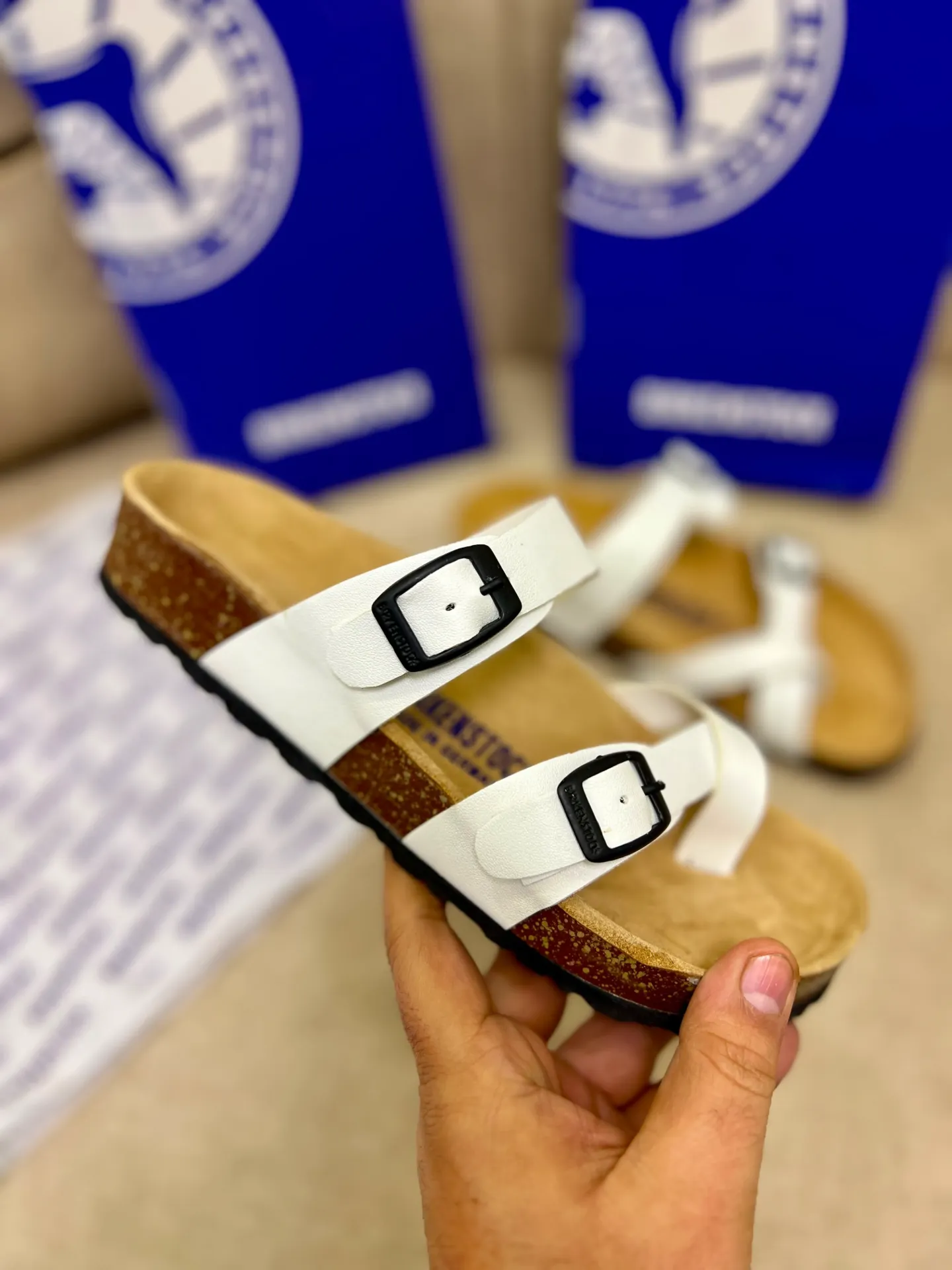 Birkenstock Sandals (White, 36)