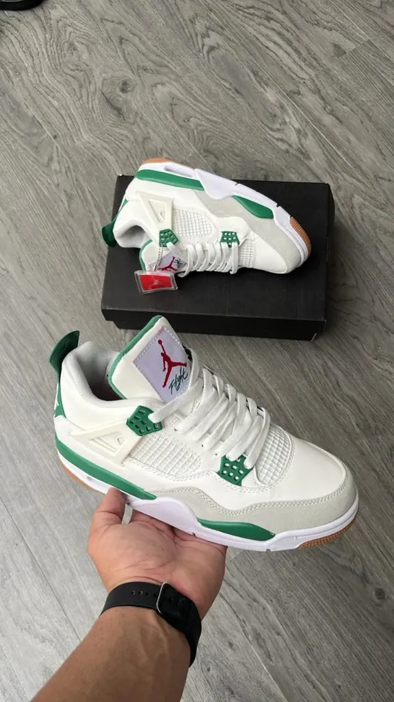 Nike Jordan retro 4 (Green, 41)