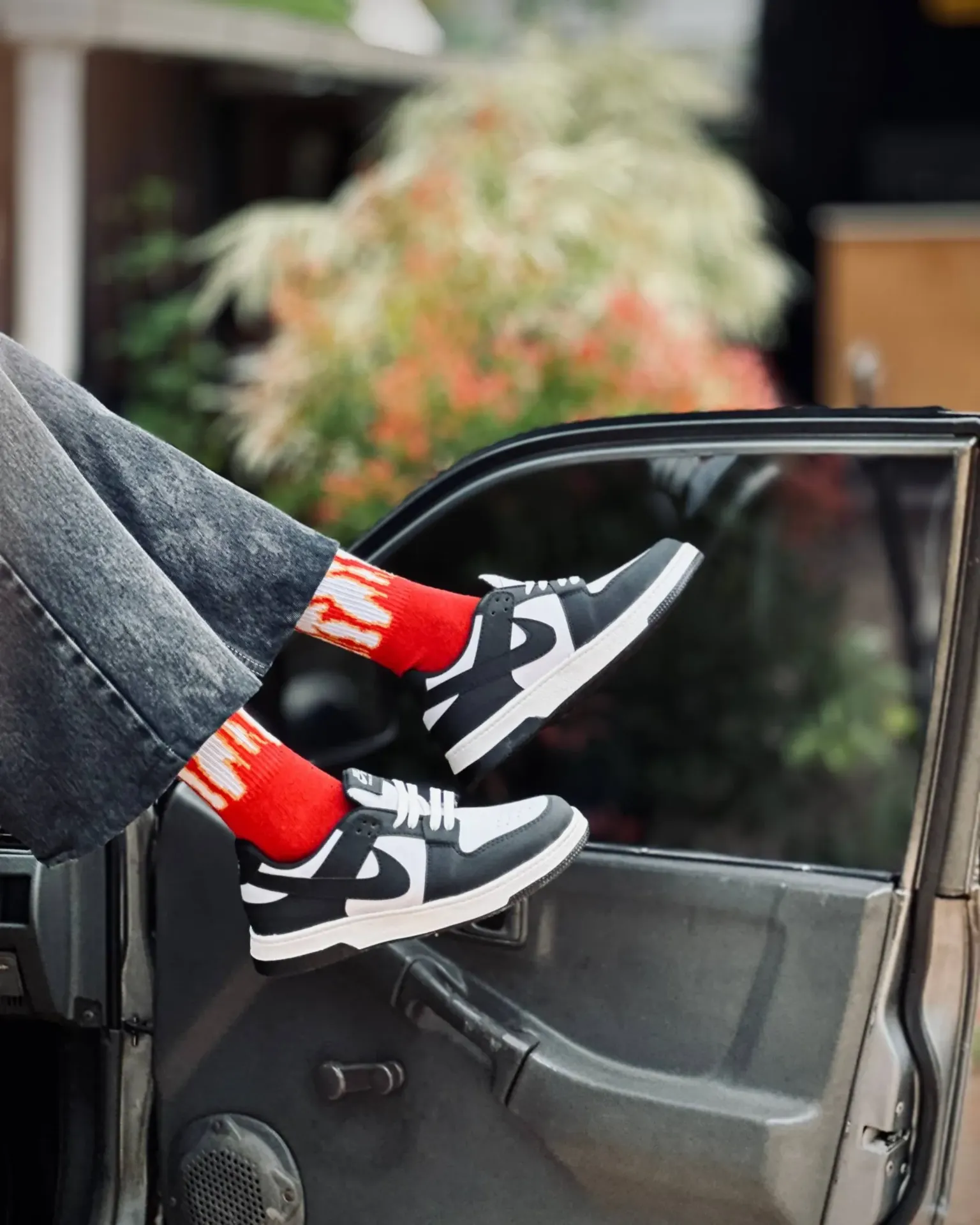 Dunk Black white (6 uk)