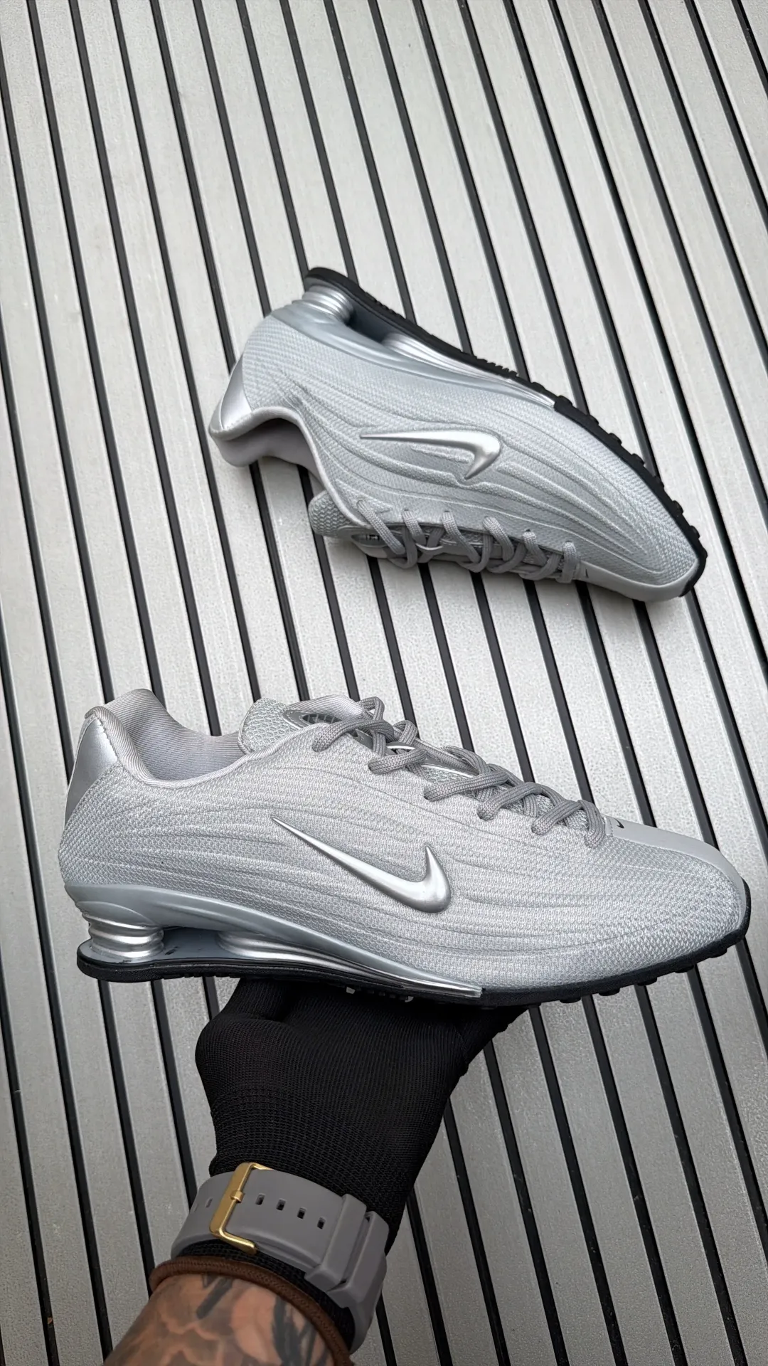 Nike SHOX z Silver (40)