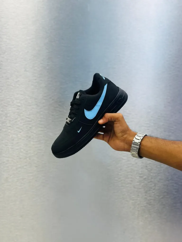 Airforce black and blue (6 uk)