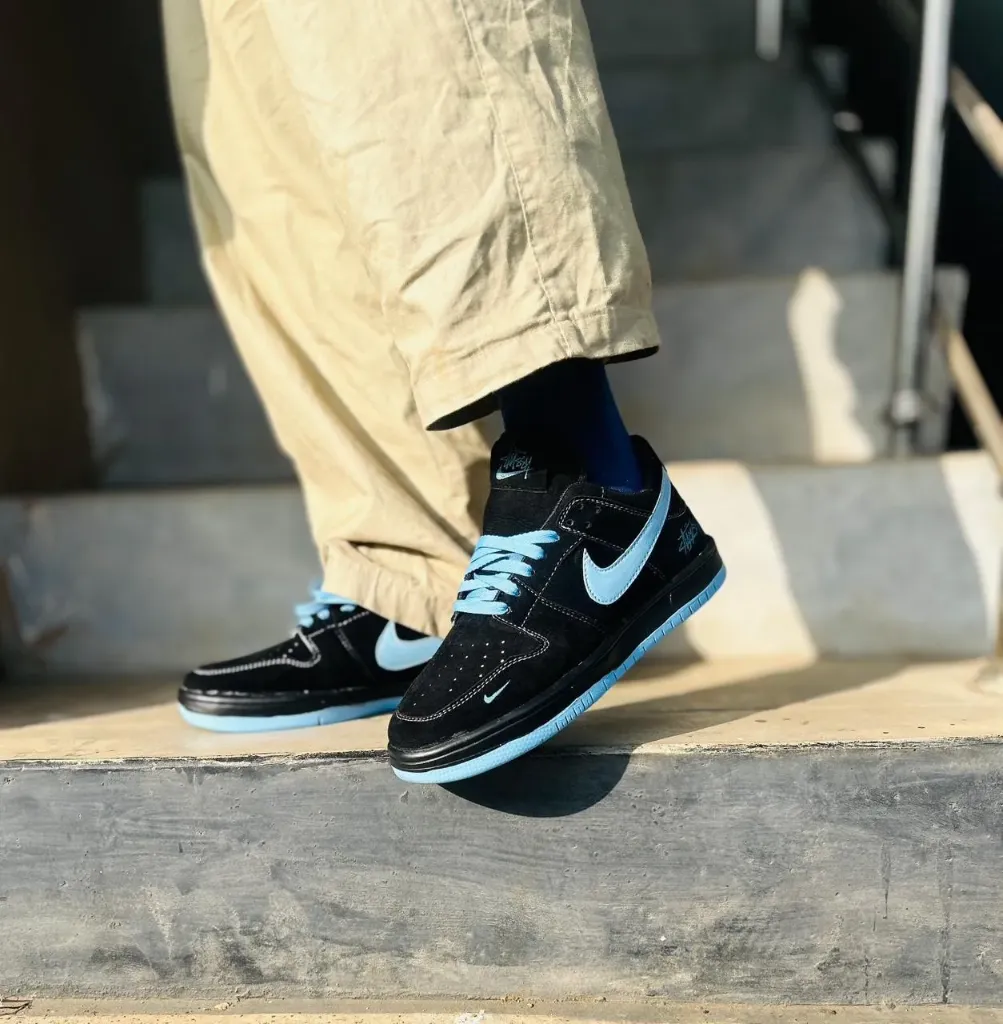 Stussy blue and black (6 uk)