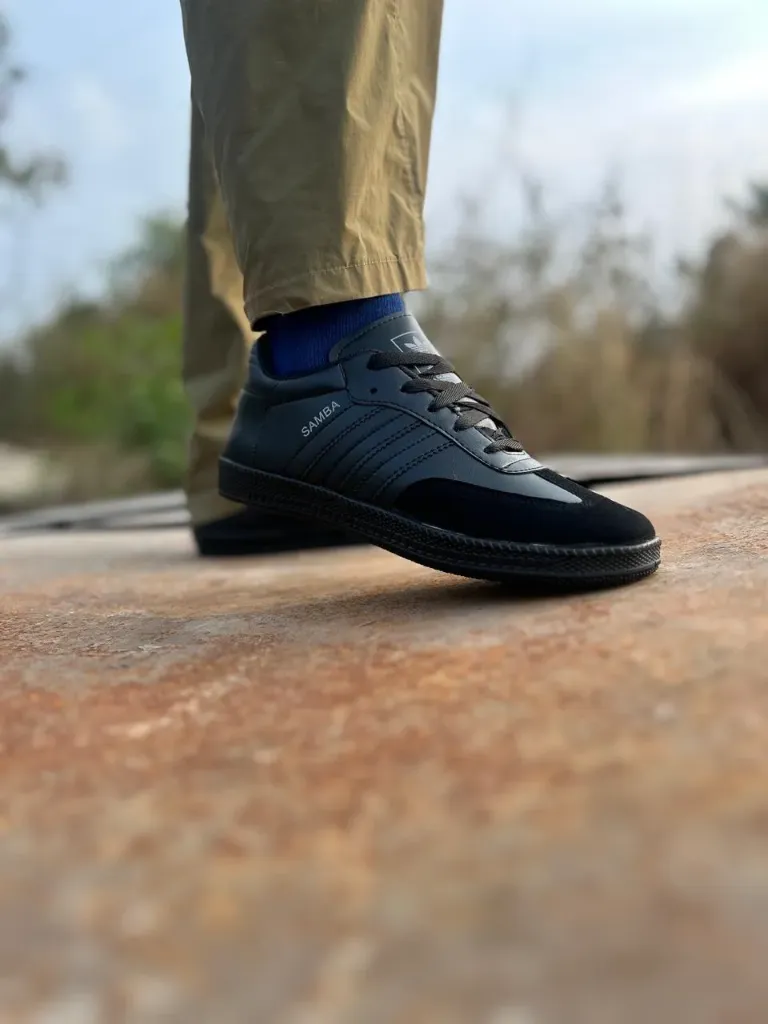 Samba full black (6 uk)