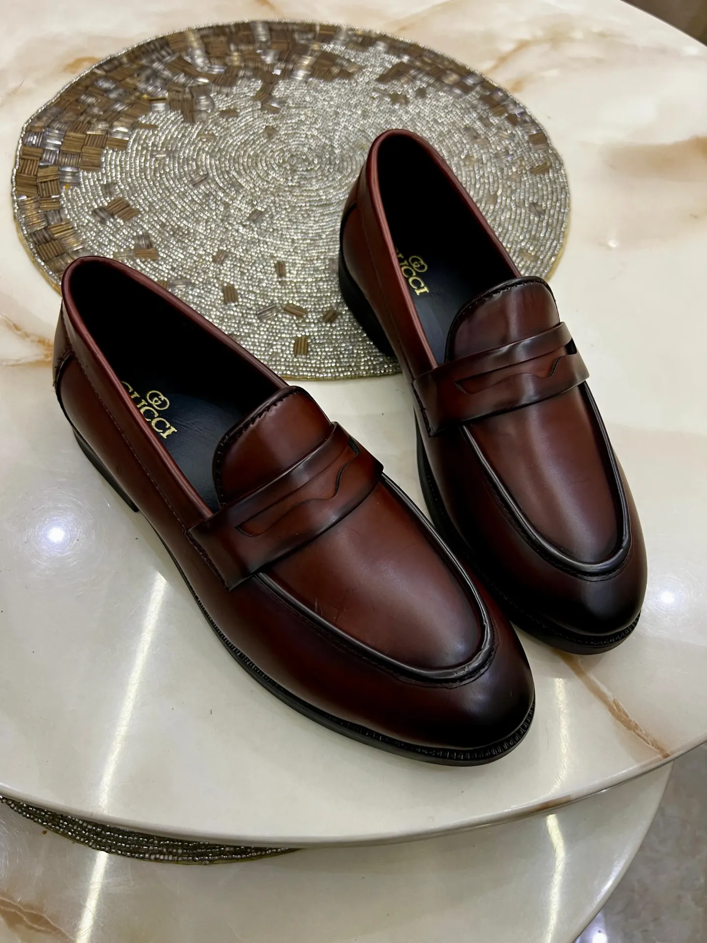 Gucci Loafers (Brown, 6 uk)