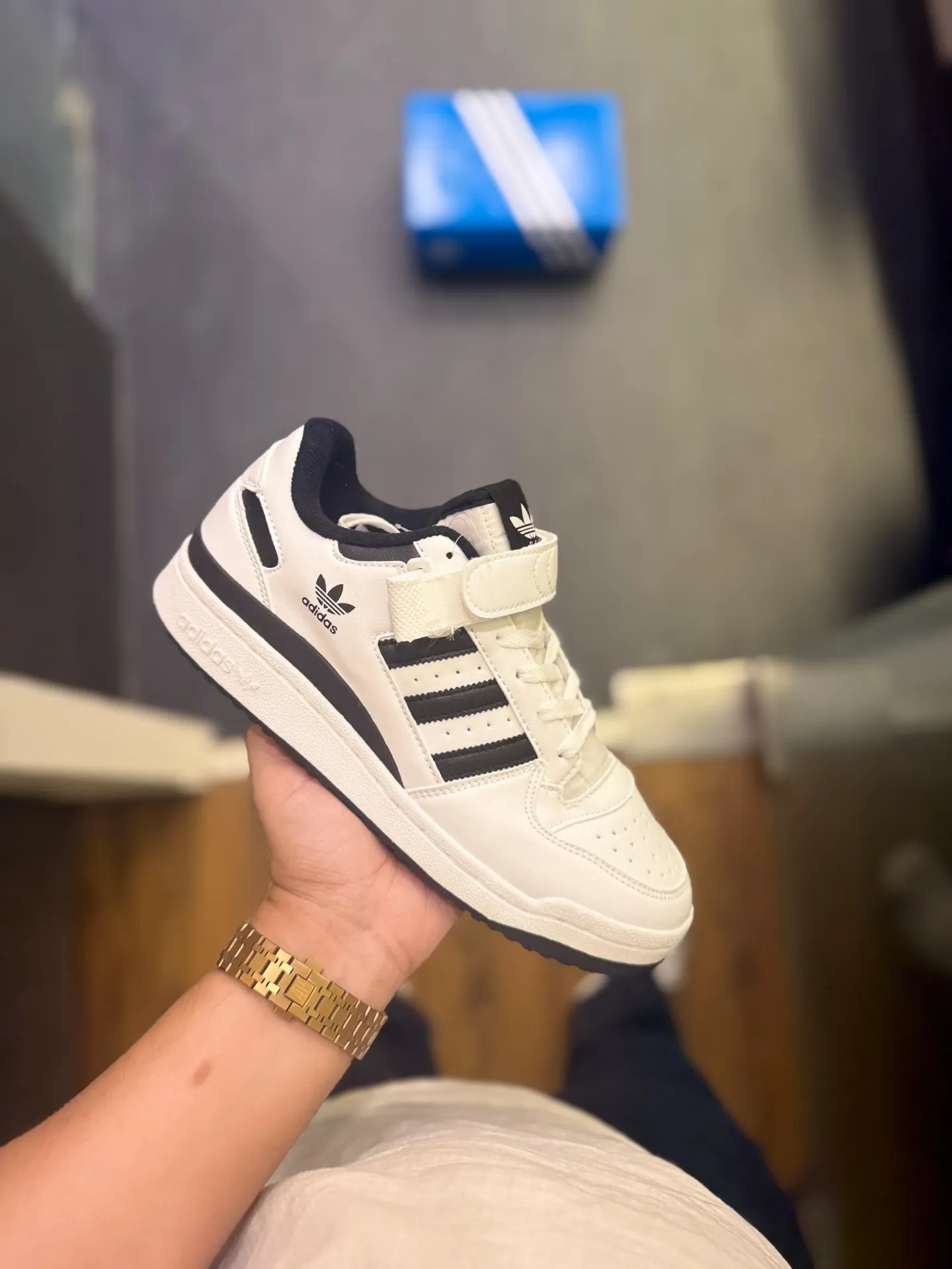 ADIDAS FORUM 84 (Black, 36)