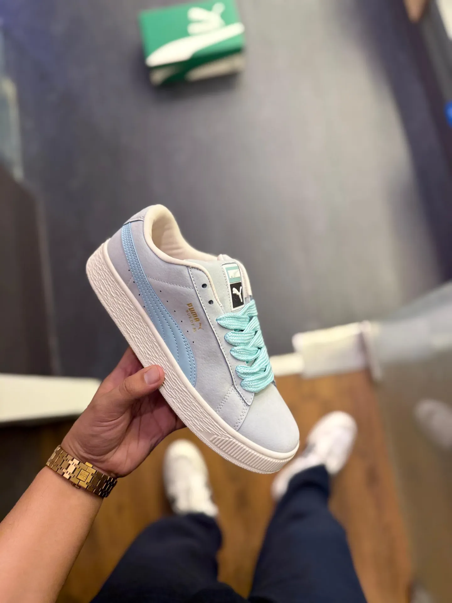 PUMA CLASSIC XL SUEDE SKY (40)