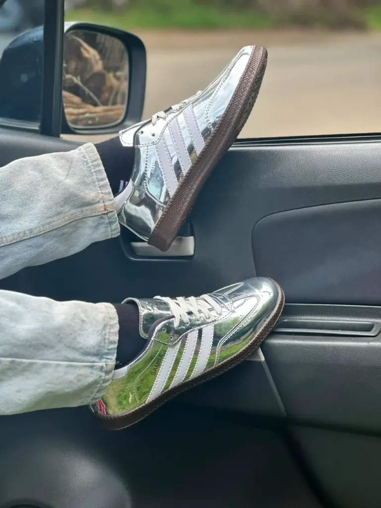 Samba Silver (6 uk)